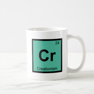 Mug Cr - Philosophie du créationnisme Symbole de chimi
