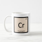 Mug Cr - symbole de Tableau périodique de chimie de (Gauche)