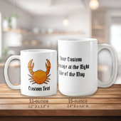 Mug Crab orange
