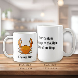 Mug Crab orange