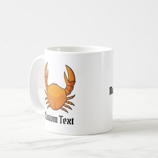 Mug Crab orange (Devant gauche)