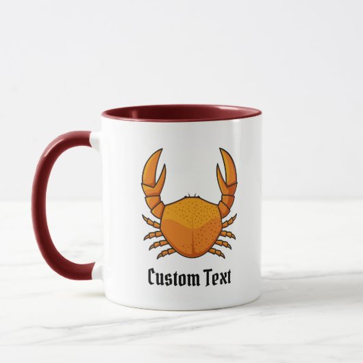 Mug Crab orange (Gauche)