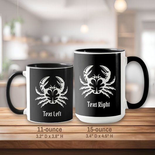 Mug Crabe blanc