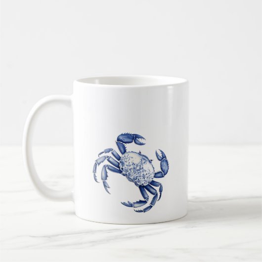 Mug Crabe bleu (Gauche)