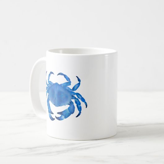 Mug Crabe bleu (Devant gauche)