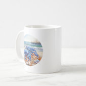 Mug Crabe bleu (Devant gauche)