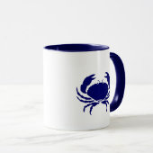 Mug Crabe bleu (Devant droit)