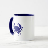 Mug Crabe bleu (Devant gauche)
