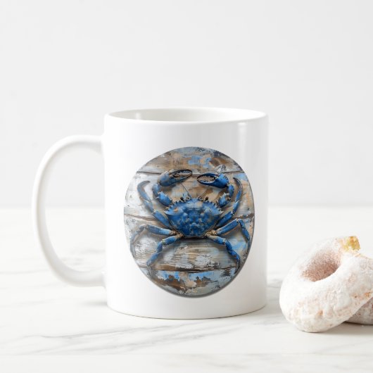 Mug Crabe bleu (Avec donut)