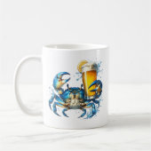 Mug Crabe bleu (Gauche)