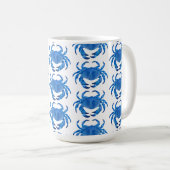 Mug Crabe Bleu Crustacé (Devant droit)