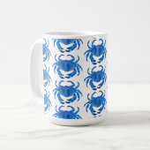 Mug Crabe Bleu Crustacé (Devant gauche)