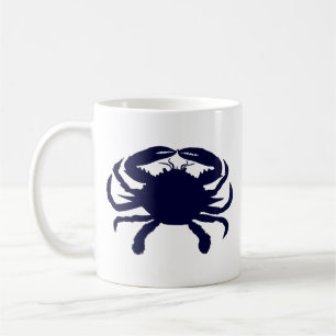 Mug Crabe bleu foncé