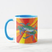 Mug Crabe bleu glacé (Gauche)