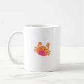 Mug Crabe caricaturale orange (Gauche)