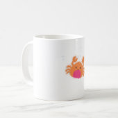 Mug Crabe caricaturale orange (Devant gauche)