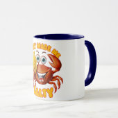 Mug Crabe drôle (Devant droit)