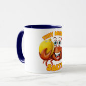 Mug Crabe drôle (Devant gauche)