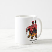 Mug Crabe en pot, MeWarriorWoman sur Twitch (Devant droit)