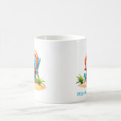 Mug Crabe en vacances (Centre)