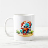 Mug Crabe en vacances (Gauche)