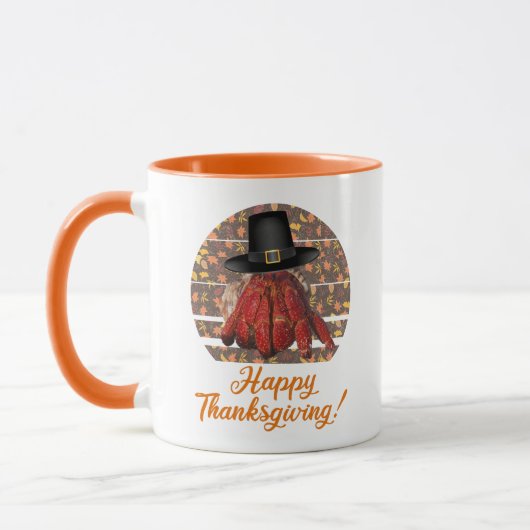 Mug Crabe ermite de Thanksgiving (Gauche)