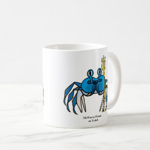Mug Crabe guerrier bleu, MeWarriorWoman sur Twitch