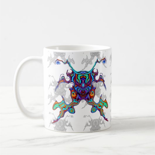 Mug Crabe guerrier masqué alien insectoid v2 (Gauche)