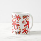 Mug Crabe, Mouche blanche (Devant droit)