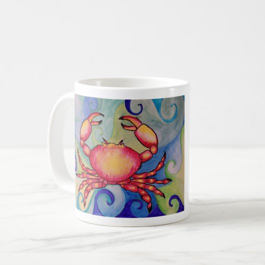 Mug Crabe Musique (Devant gauche)