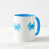 Mug Crabe Musique (Devant droit)