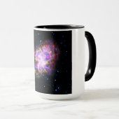 Mug Crabe Nebula Supernova Remnant Hubble Composite (Devant droit)