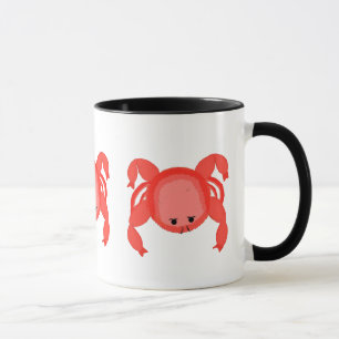 Mug Crabes blancs rouges