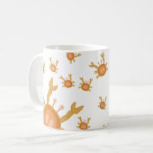 Mug crabes caricaturaux mignons (Devant gauche)