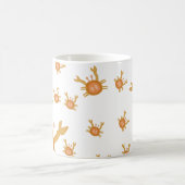 Mug crabes caricaturaux mignons (Centre)