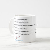 Mug Crabes émotifs tous dans vos affaires (Devant gauche)
