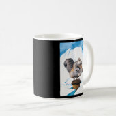 Mug Crack de l'âge glaciaire (Devant droit)