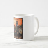 Mug Cracovie Pologne - Poster de voyage polonais Vinta (Devant droit)