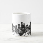 Mug Cracovie Pologne Skyline BW (Centre)
