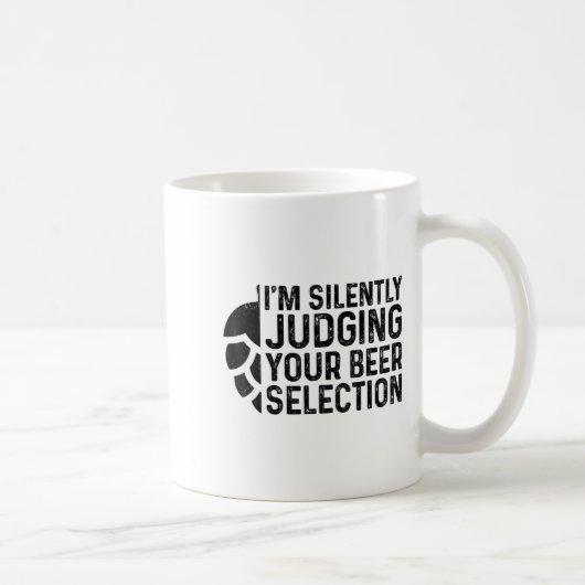 Mug Craft Beer Silently Judging Your Beer Selection Sn (Droite)