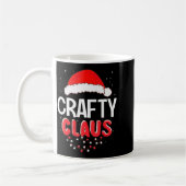 Mug Crafty Santa Claus Christmas Matching Costume  (Gauche)