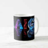 Mug Craig nommé dans les lumières 3D (Devant droit)