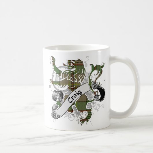Mug Craig Tartan Lion (Droite)