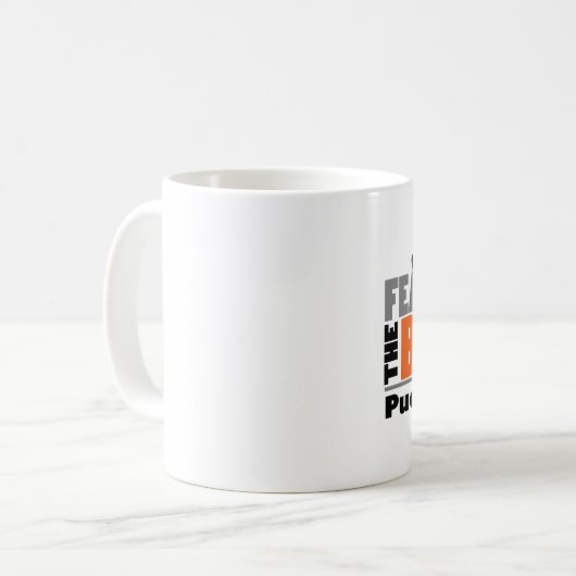 Mug Craignez la barbe - Pudelpointer (Devant gauche)