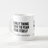 Mug Craignez l'apocalypse de zombi (Devant gauche)