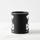 Mug Craignez le Schnauzer de pirate (Centre)