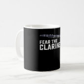 Mug Craindre Les Clarinettes Clarinettiste Clarinette (Devant gauche)