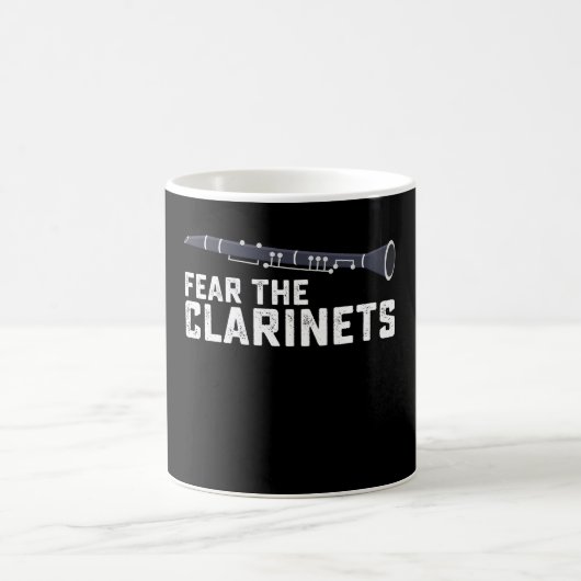 Mug Craindre Les Clarinettes Clarinettiste Clarinette (Centre)