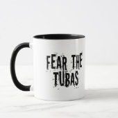 Mug Crainte drôle les tubas (Gauche)
