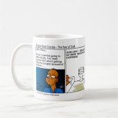 Mug Crainte simple de journaux intimes de papa de (Gauche)